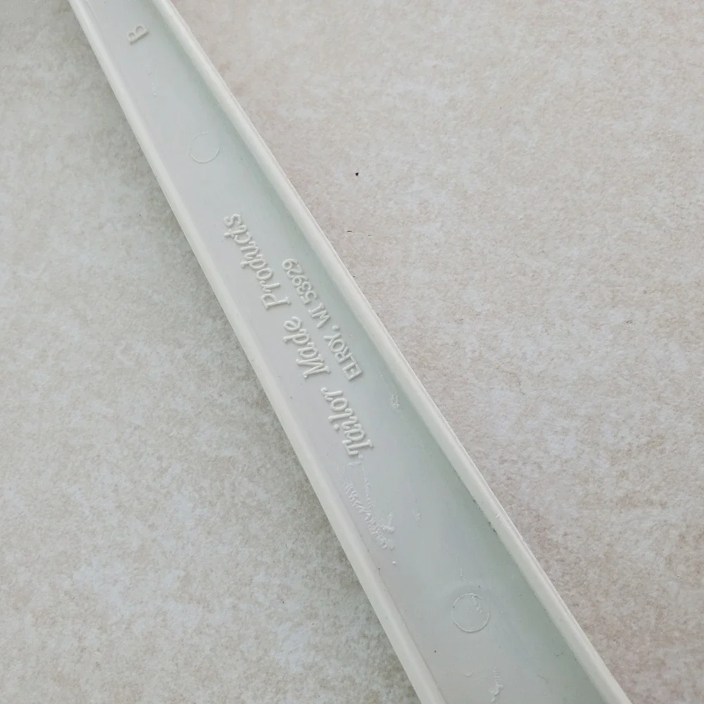 Taylor Made Products White Slotted Spoon Kitchen Utensil with Hanging‎ Hole